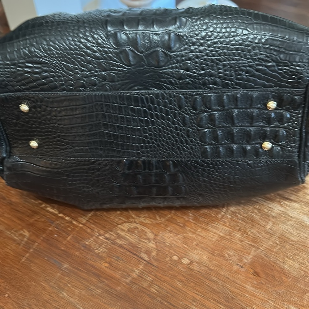 Brahmin -Elisa Black Hobo/Satchel - Picture 9 of 11